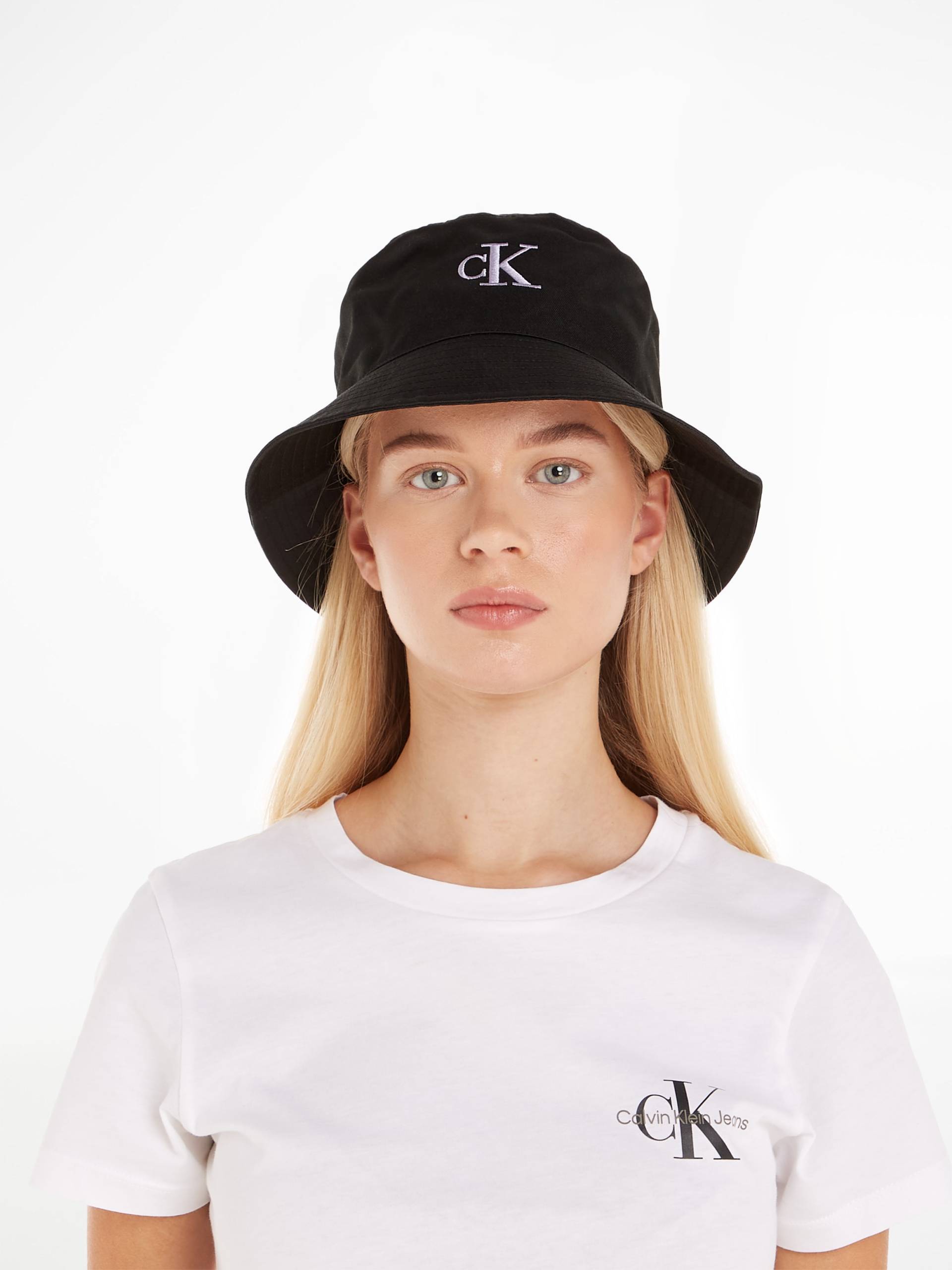 Calvin Klein Jeans Fischerhut »MONOGRAM EMBRO BUCKET HAT«, mit Logostickerei von Calvin Klein Jeans