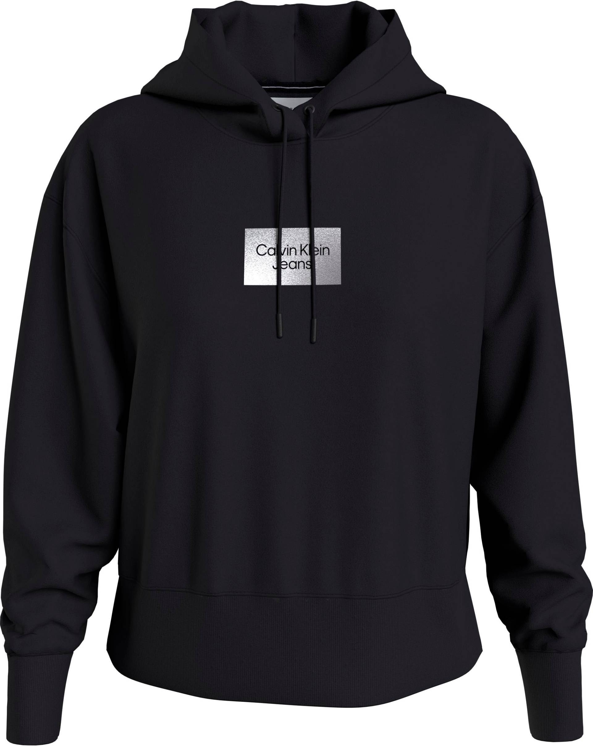 Calvin Klein Jeans Hoodie »INSTITUTIONAL BOX HOODIE«, mit Calvin Klein Markenlogo auf der Brust von Calvin Klein Jeans