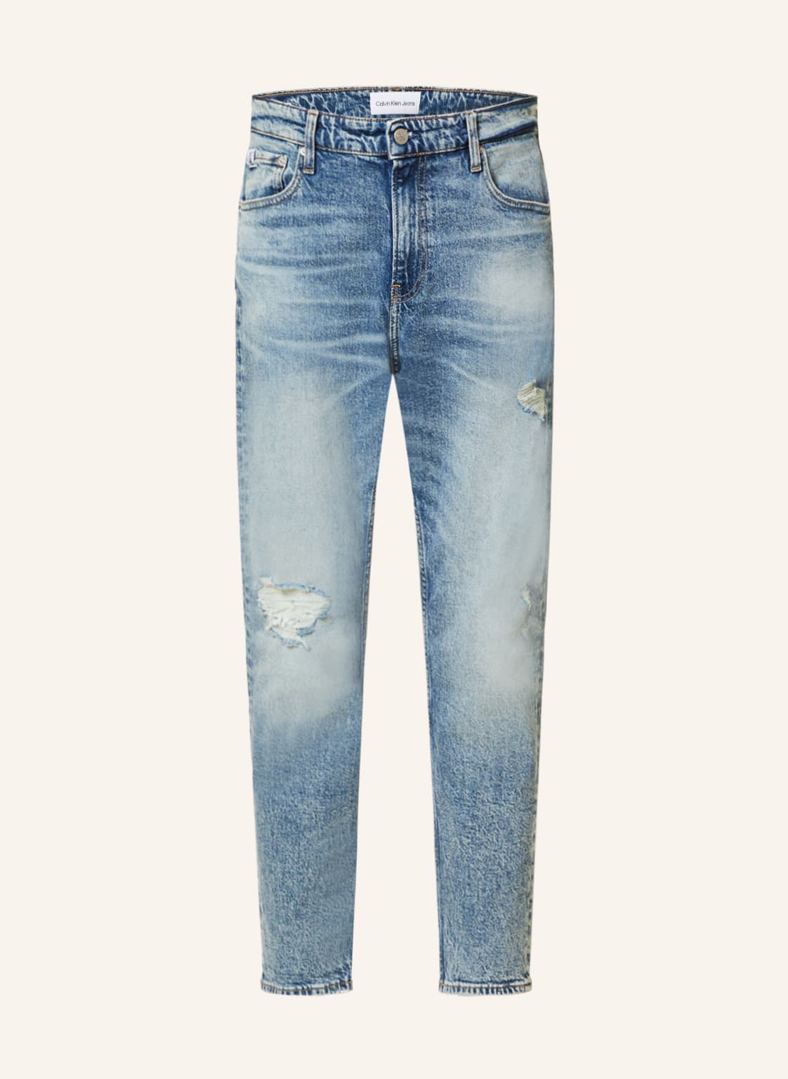 Calvin Klein Jeans Jeans Tapered Fit blau von Calvin Klein Jeans