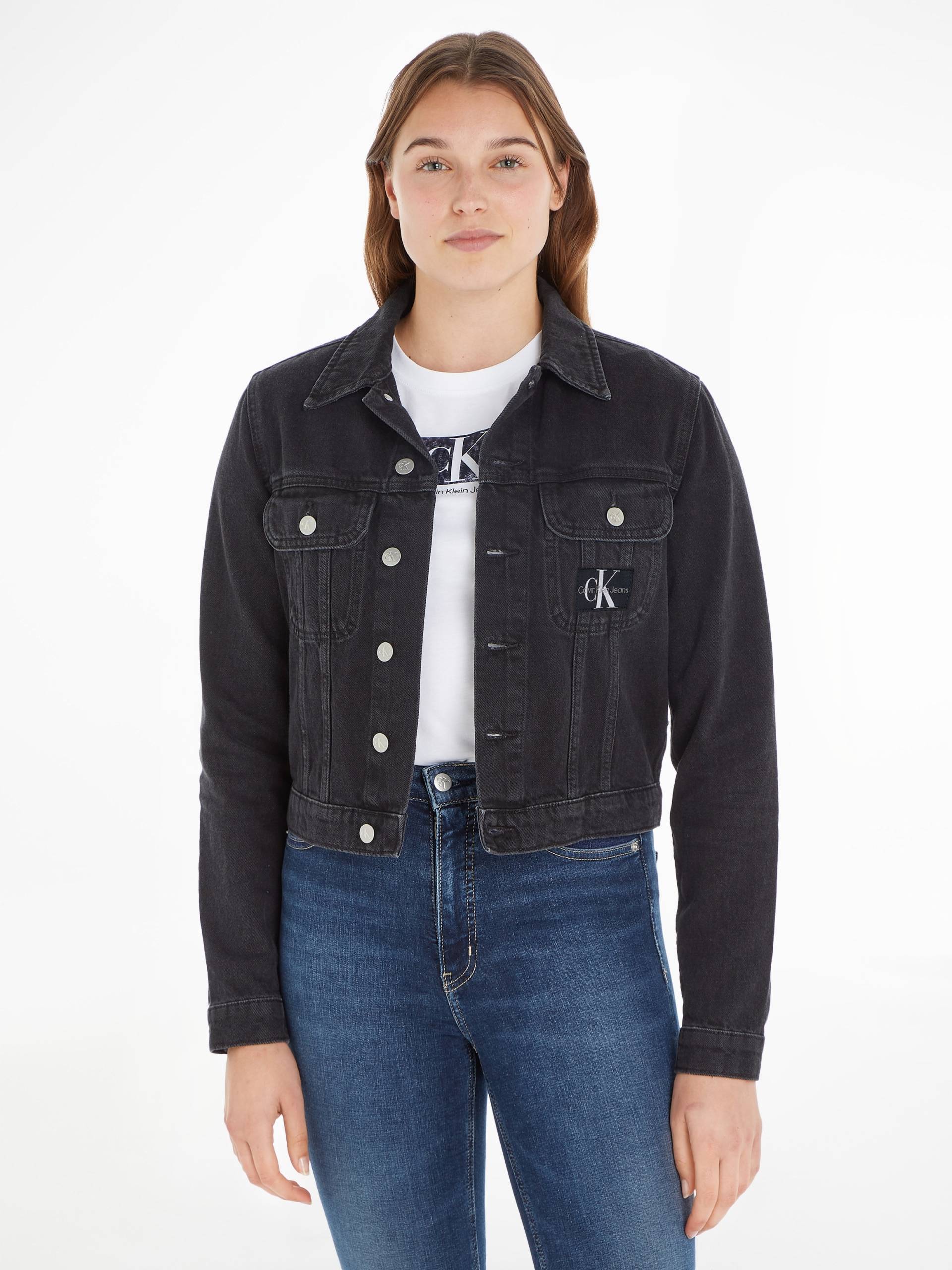 Calvin Klein Jeans Jeansjacke »CROPPED 90S JACKET«, mit Logoprägung von Calvin Klein Jeans