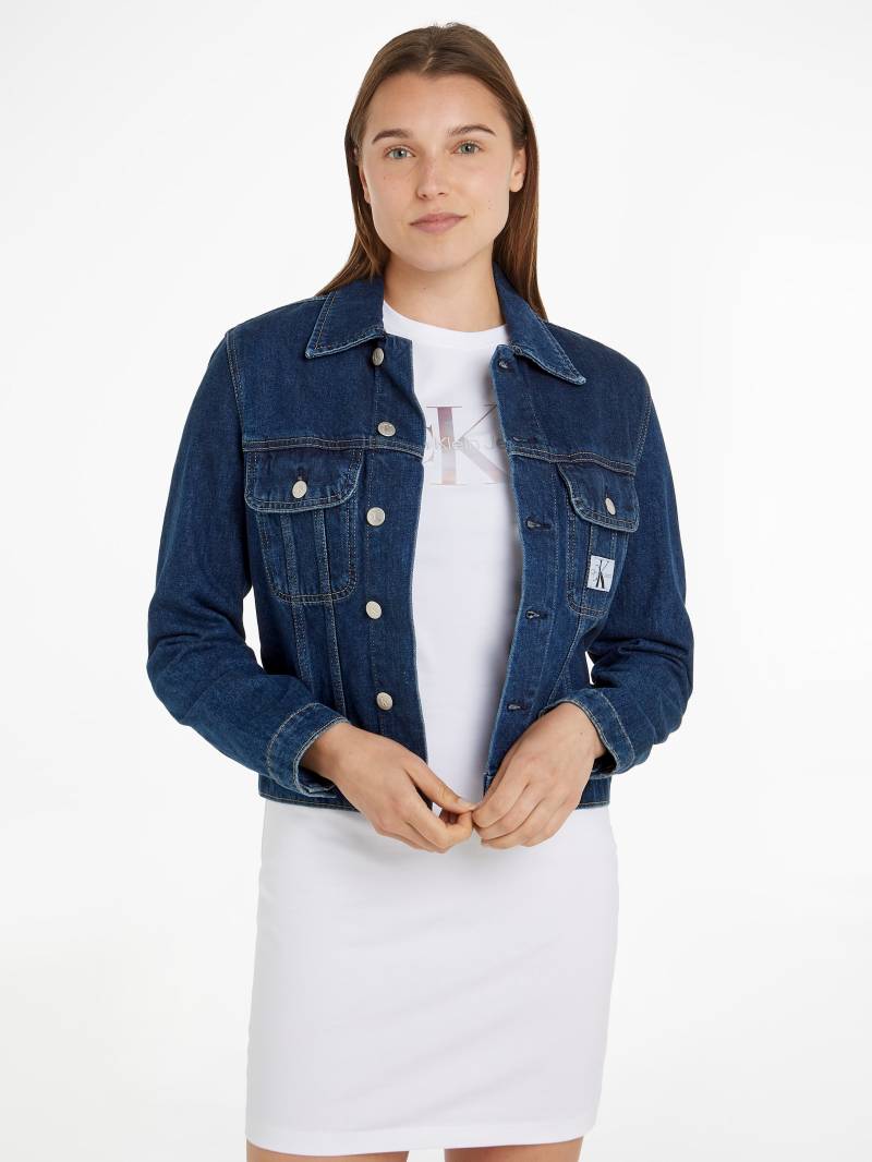 Calvin Klein Jeans Jeansjacke »CROPPED 90s DENIM JACKET«, mit Brusttaschen von Calvin Klein Jeans