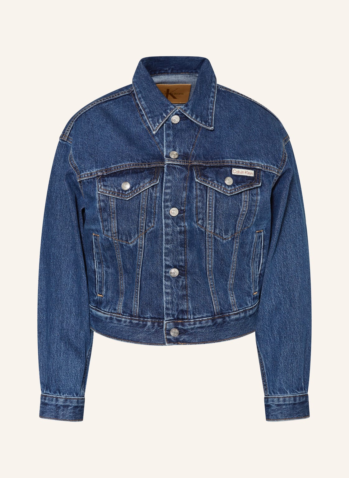 Calvin Klein Jeans Jeansjacke blau von Calvin Klein Jeans