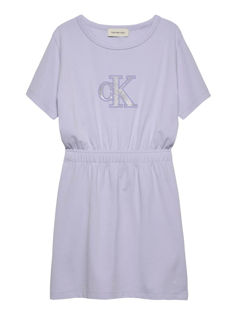 Calvin Klein Jeans Jerseykleid »MONOLOGO METALLIC T-SHIRT DRESS«, mit glänzendem Logo von Calvin Klein Jeans