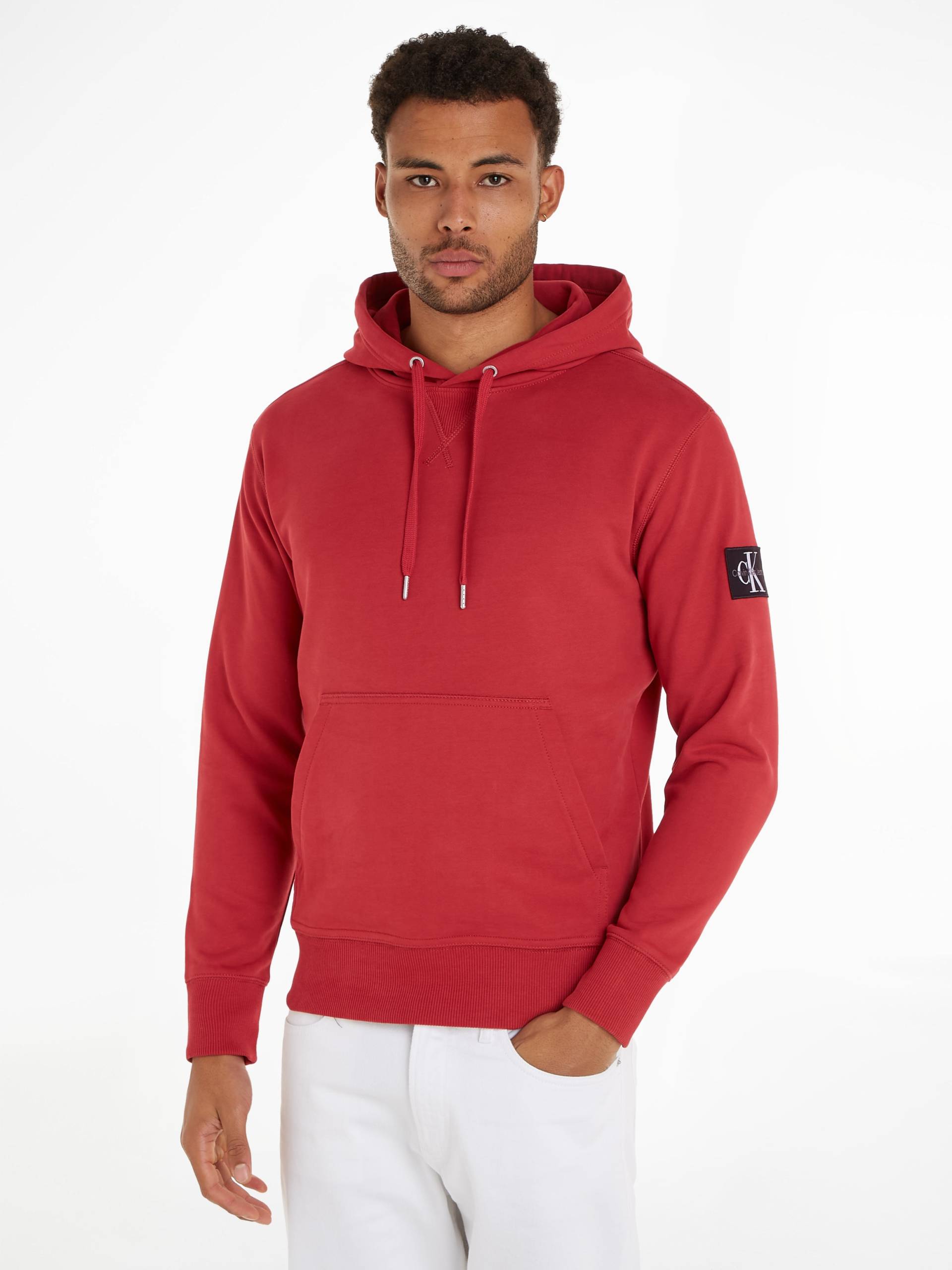 Calvin Klein Jeans Kapuzensweatshirt »BADGE HOODIE«, mit Logopatch von Calvin Klein Jeans