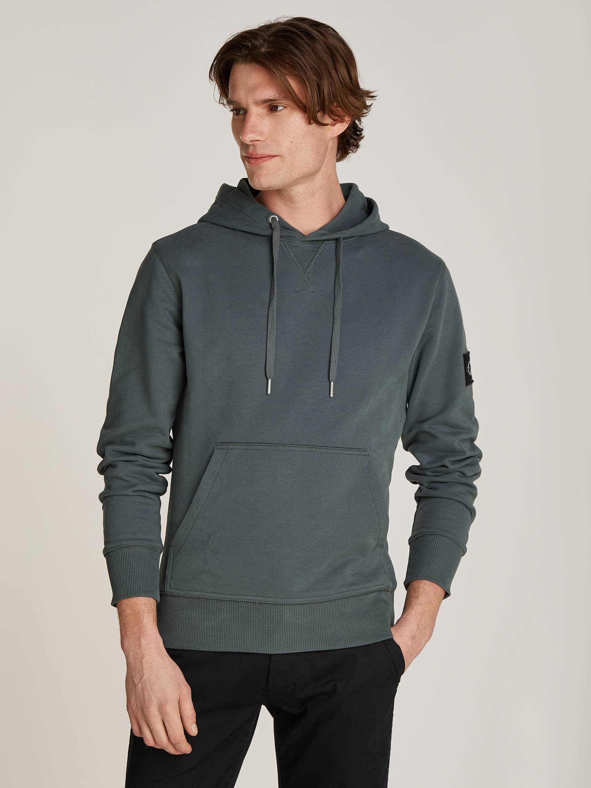 Calvin Klein Jeans Kapuzensweatshirt »BADGE HOODIE«, mit Logopatch von Calvin Klein Jeans