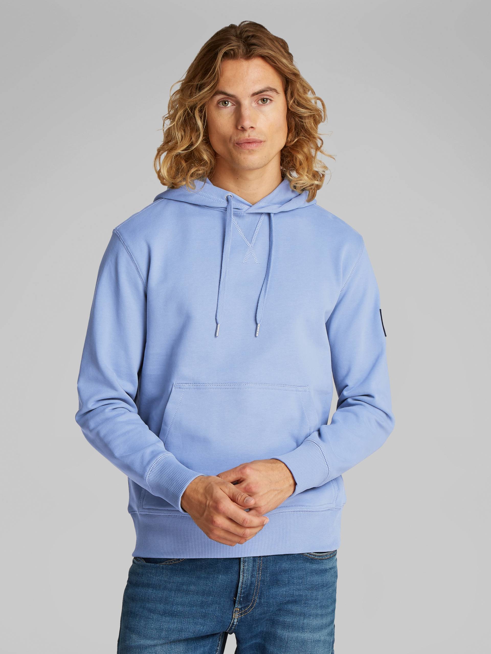 Calvin Klein Jeans Kapuzensweatshirt »BADGE HOODIE«, mit Logopatch von Calvin Klein Jeans