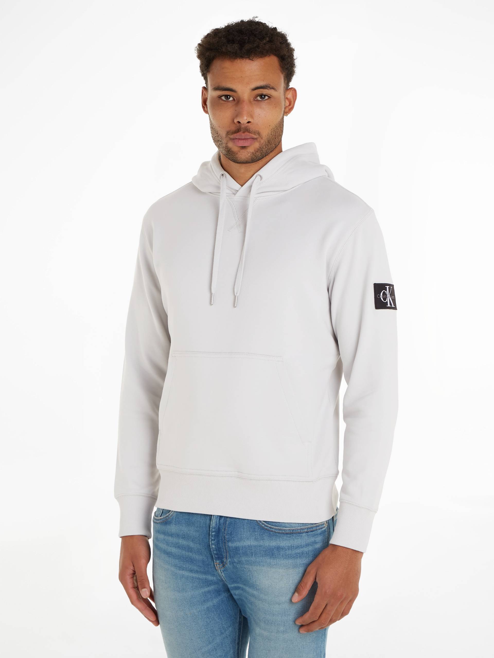 Calvin Klein Jeans Kapuzensweatshirt »BADGE HOODIE«, mit Logopatch von Calvin Klein Jeans