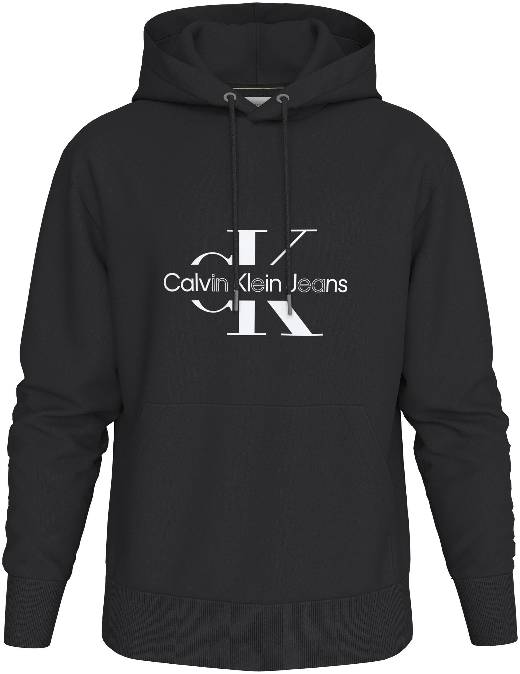 Calvin Klein Jeans Kapuzensweatshirt »DISRUPTED OUTLINE MONOLOGO HOODY«, mit Logodruck von Calvin Klein Jeans