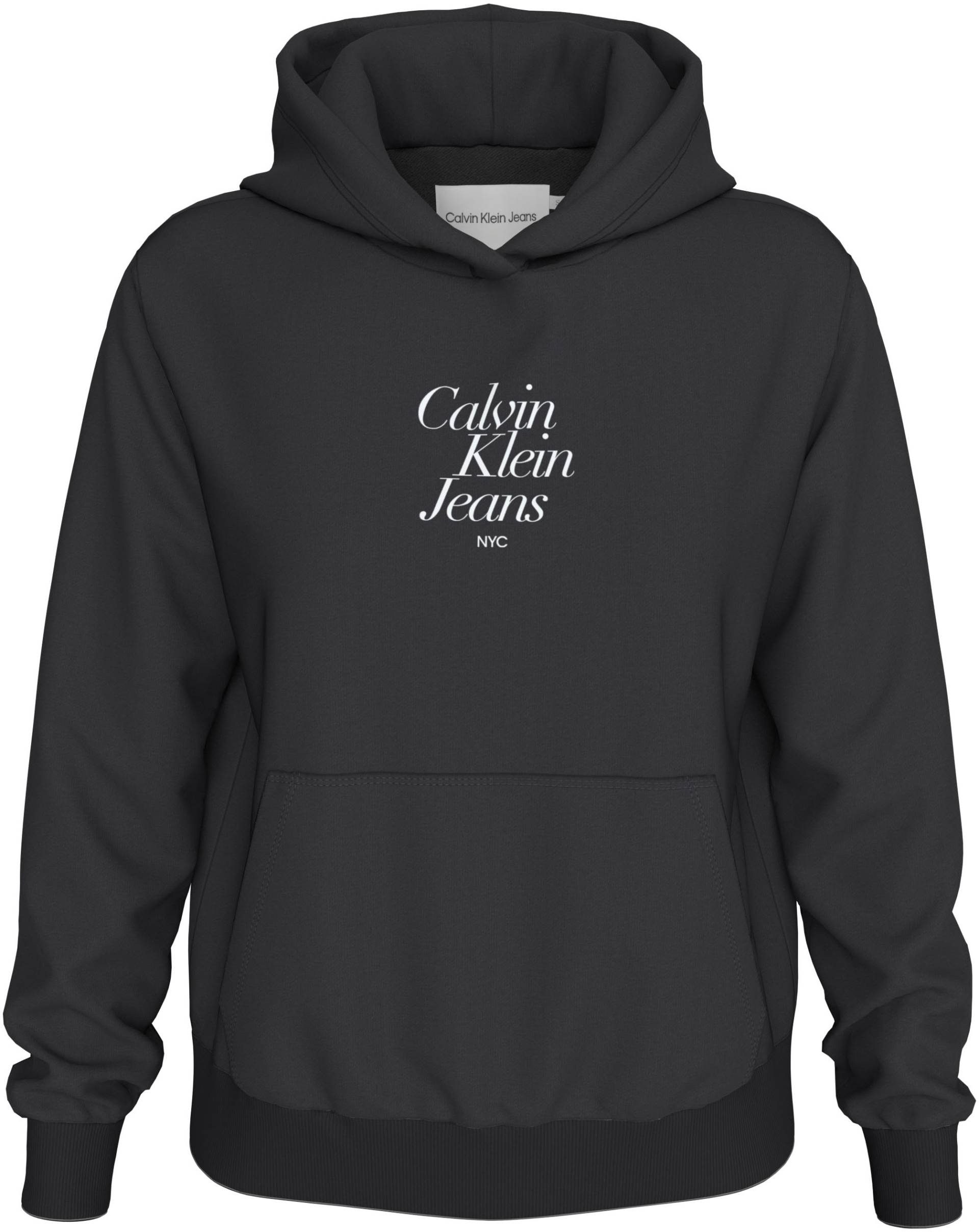 Calvin Klein Jeans Kapuzensweatshirt »FONT GRAPHIC REGULAR HOODIE«, mit Logoschriftzug von Calvin Klein Jeans