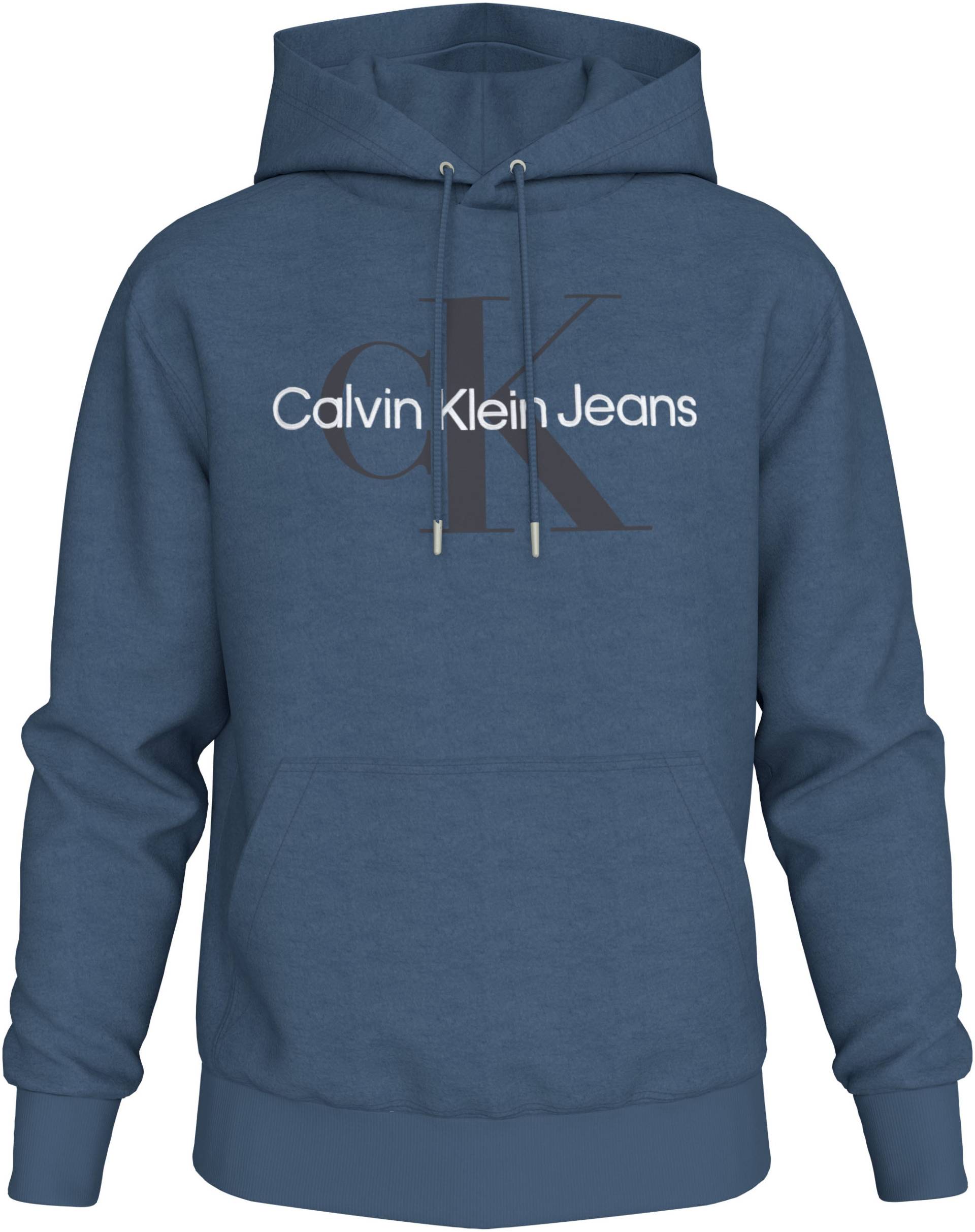 Calvin Klein Jeans Kapuzensweatshirt »SEASONAL MONOLOGO REGULAR HOODIE«, mit Logodruck und Stickerei von Calvin Klein Jeans