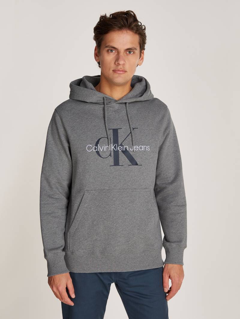 Calvin Klein Jeans Kapuzensweatshirt »SEASONAL MONOLOGO REGULAR HOODIE«, mit Logodruck und Stickerei von Calvin Klein Jeans