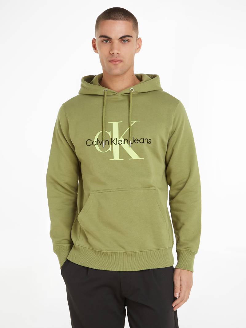 Calvin Klein Jeans Kapuzensweatshirt »SEASONAL MONOLOGO REGULAR HOODIE«, mit Logodruck und Stickerei von Calvin Klein Jeans