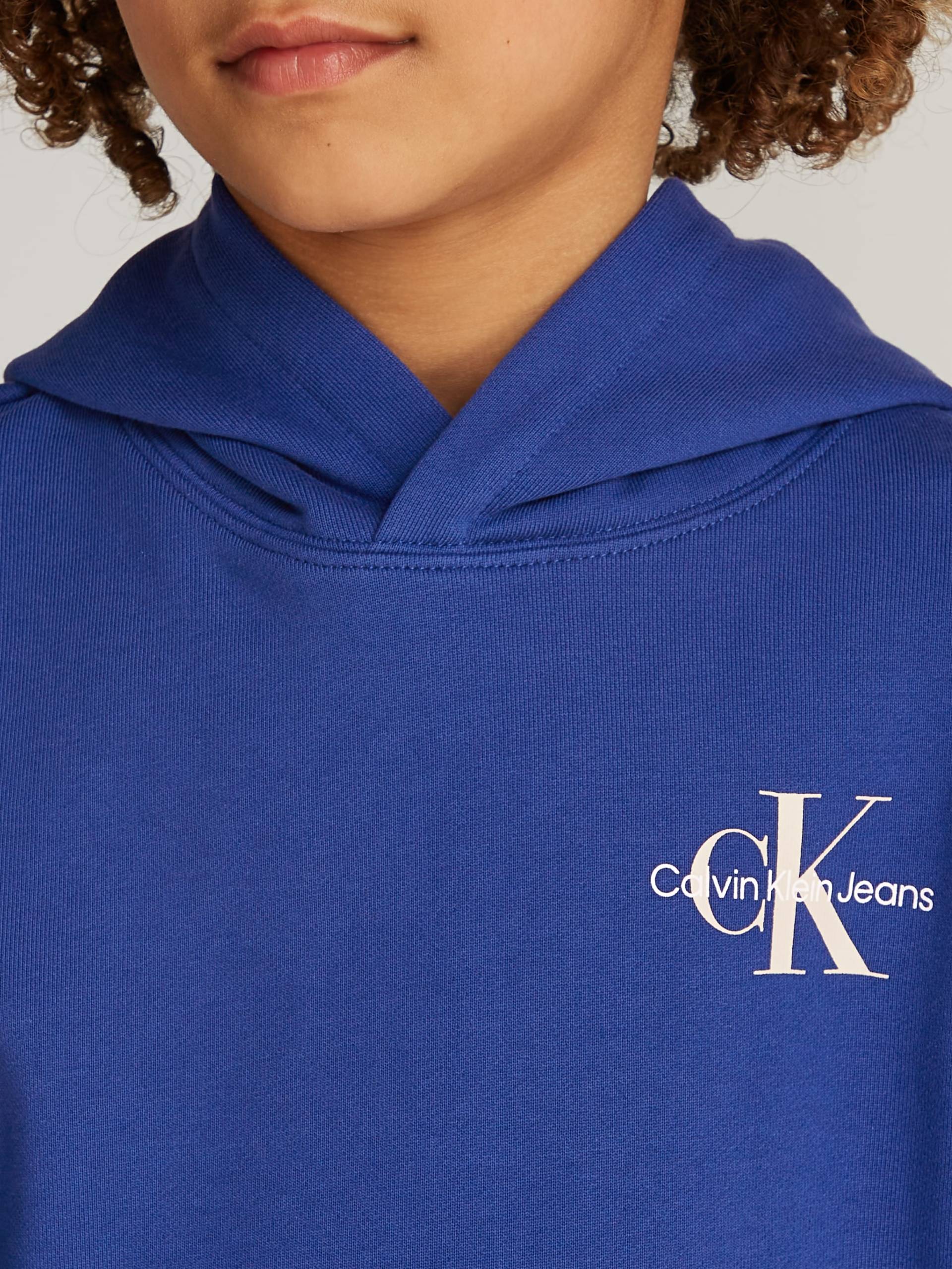 Calvin Klein Jeans Kapuzensweatshirt »SMALL MONOGRAM HOODIE«, für Kinder bis 16 Jahre und mit Logoschriftzug von Calvin Klein Jeans