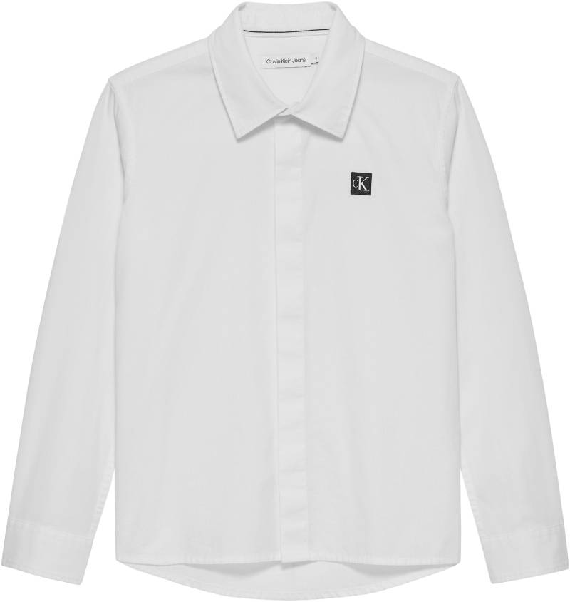 Calvin Klein Jeans Langarmhemd »CEREMONY POPLIN SHIRT«, für Kinder bis 16 Jahre von Calvin Klein Jeans