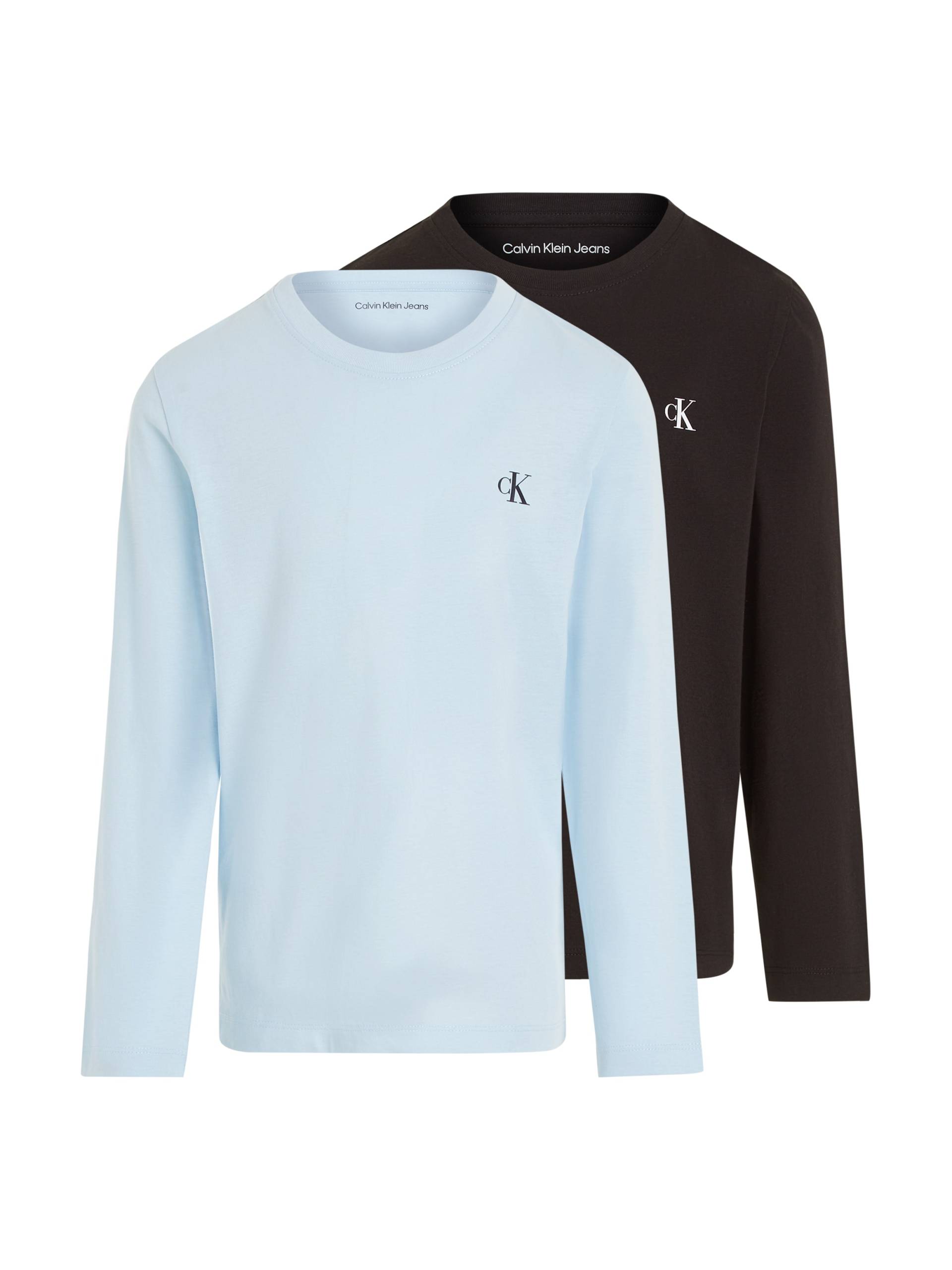 Calvin Klein Jeans Langarmshirt »2-PACK MONOGRAM TOP LS«, für Kinder bis 16 Jahre von Calvin Klein Jeans