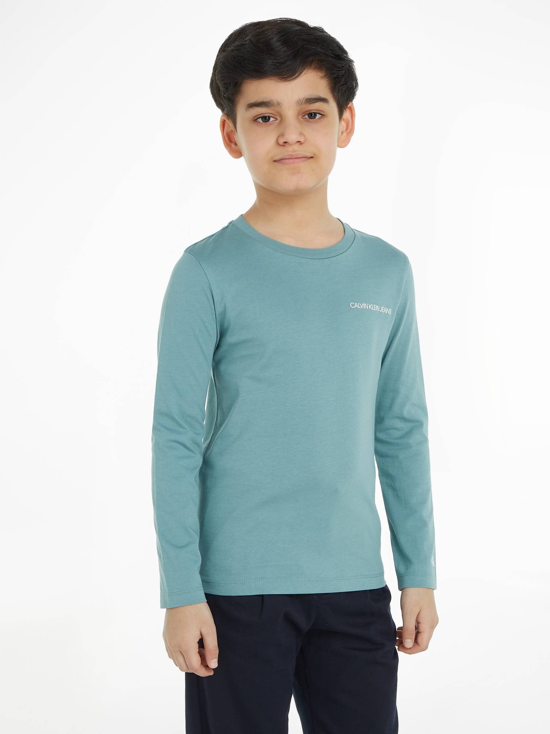 Calvin Klein Jeans Langarmshirt »CHEST INST. LS T SHIRT«, für Kinder von Calvin Klein Jeans