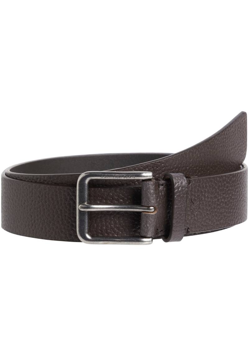 Calvin Klein Jeans Ledergürtel »CLASSIC CASUAL BELT 35MM«, Logoprägung, Einfachdornschliesse von Calvin Klein Jeans