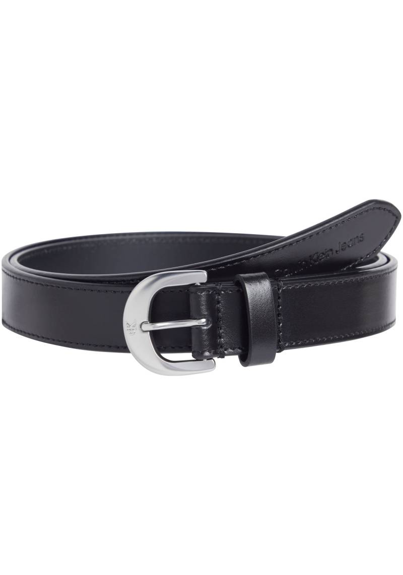 Calvin Klein Jeans Ledergürtel »CLASSIC ROUND LTHR BELT 25MM«, mit Logoprägung von Calvin Klein Jeans