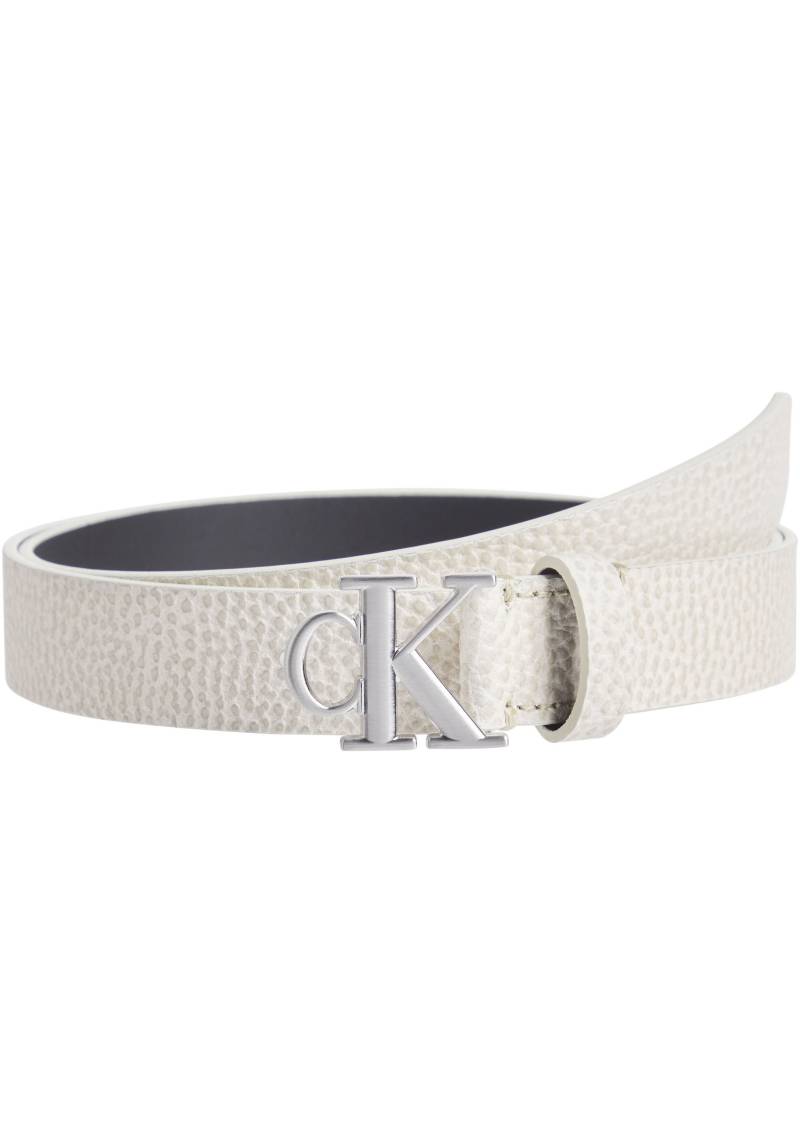 Calvin Klein Jeans Ledergürtel »MONO PLAQUE LTHR BELT 25MM PB«, mit Logoschnalle von Calvin Klein Jeans