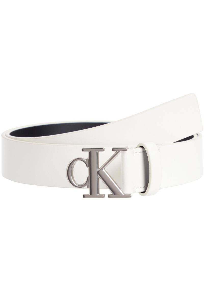 Calvin Klein Jeans Ledergürtel »MONO PLAQUE LTHR BELT 30MM«, mit Logoschnalle von Calvin Klein Jeans