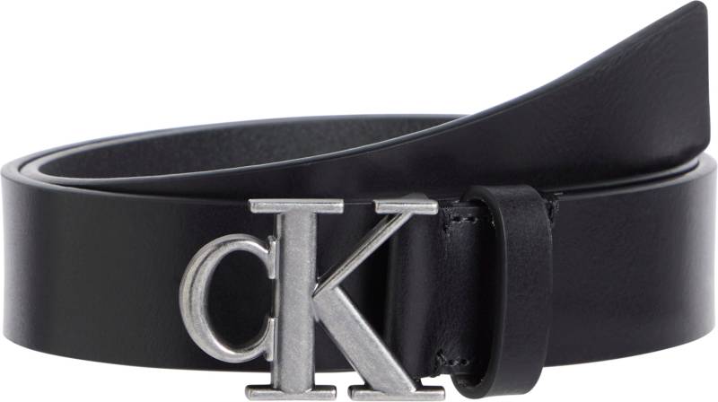 Calvin Klein Jeans Ledergürtel »MONOGRAM PLAQUE BUCKLE 35MM«, im schlichten Design von Calvin Klein Jeans