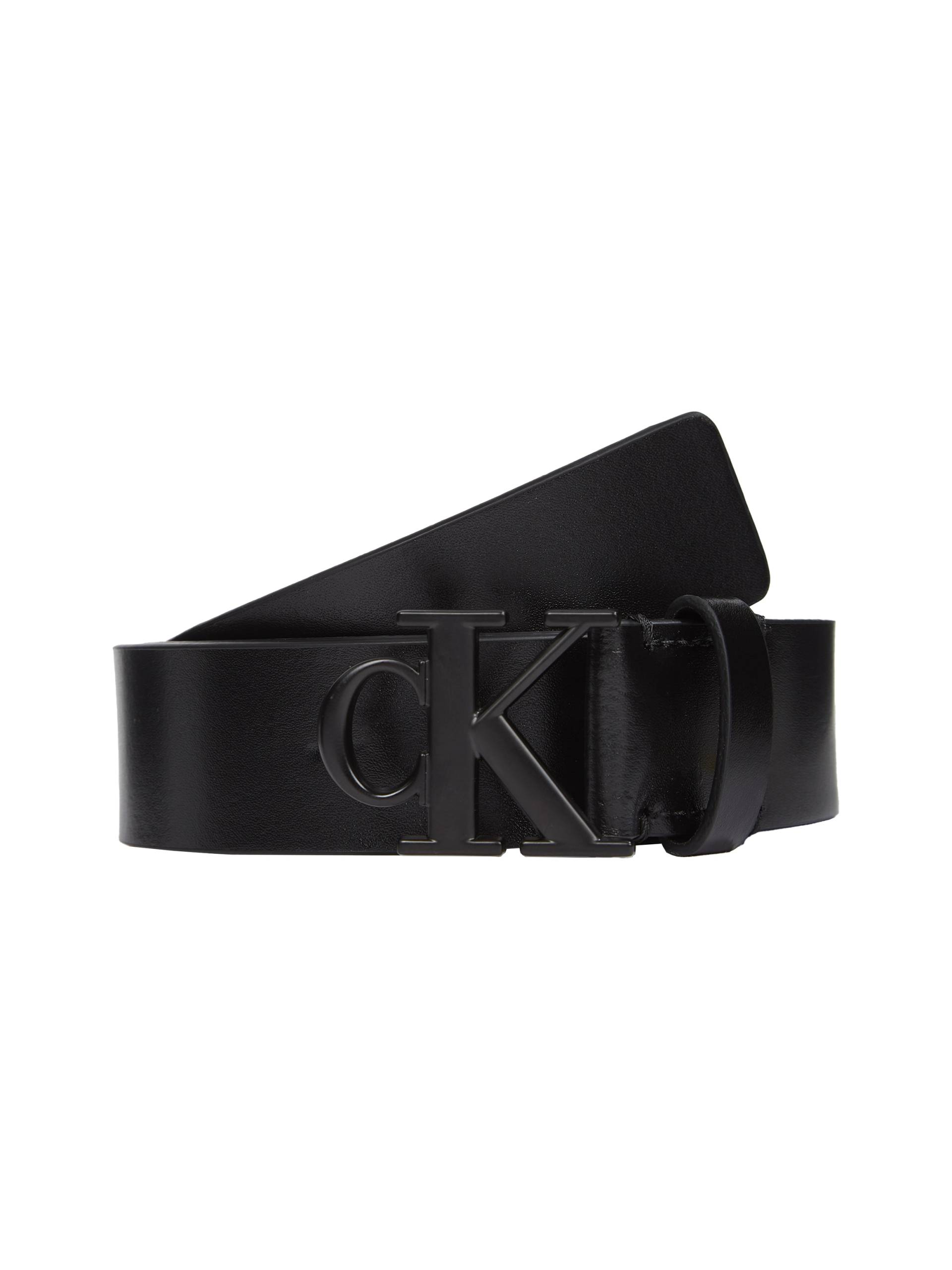 Calvin Klein Jeans Ledergürtel »MONOGRAM TONAL PLAQUE BELT 30MM«, Logoschliesse Calvin Klein Jeans Ledergürtel »MONOGRAM TONAL PLAQUE BELT 30MM«, Logoschliesse von Calvin Klein Jeans