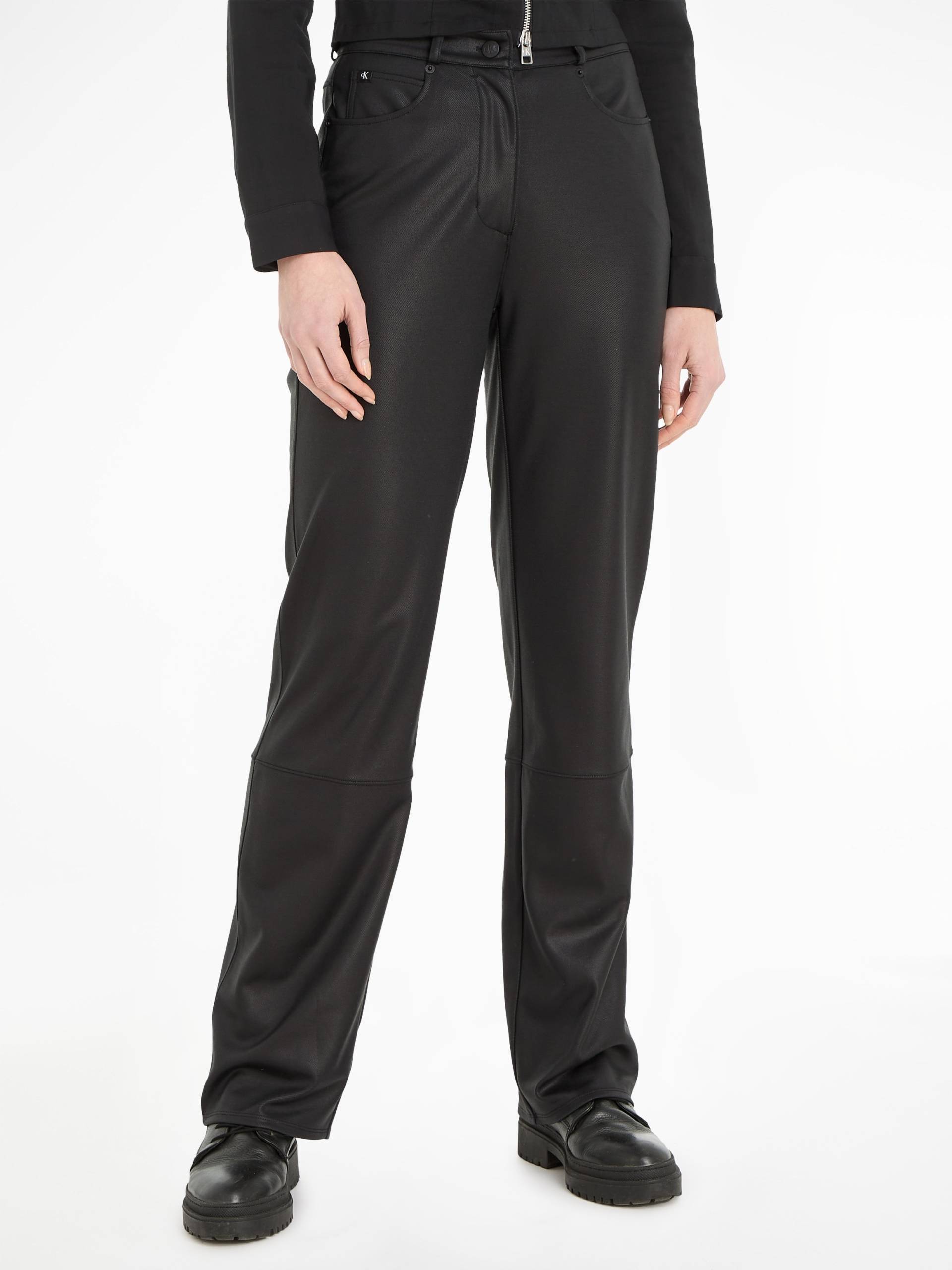 Calvin Klein Jeans Lederimitathose »COATED MILANO HR STRAIGHT« Calvin Klein Jeans Lederimitathose »COATED MILANO HR STRAIGHT« von Calvin Klein Jeans