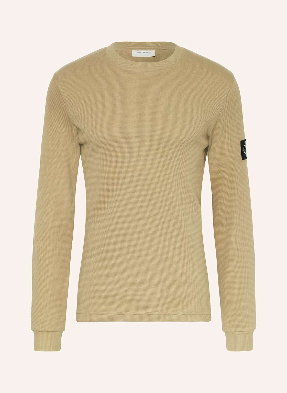 Calvin Klein Jeans Longsleeve beige von Calvin Klein Jeans