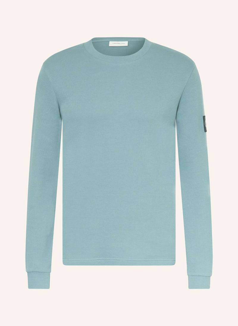 Calvin Klein Jeans Longsleeve blau von Calvin Klein Jeans