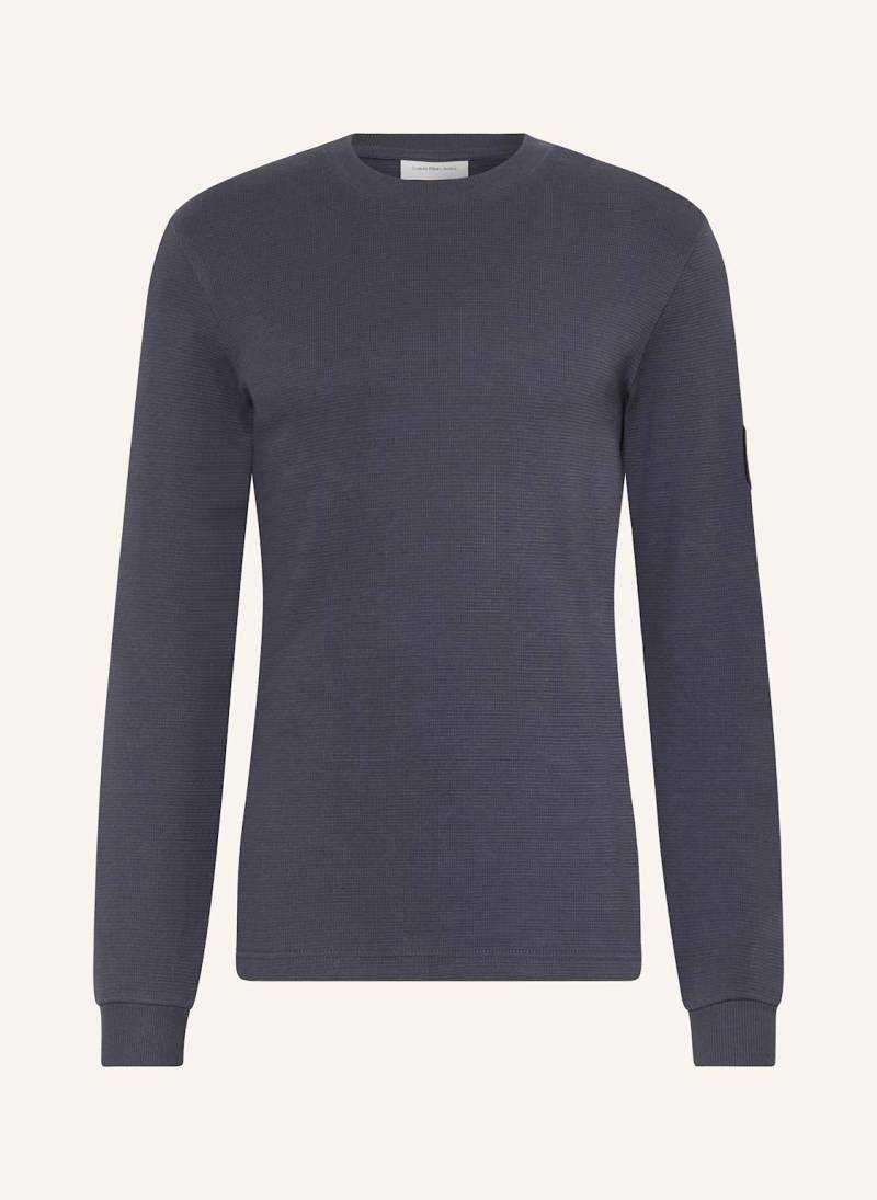 Calvin Klein Jeans Longsleeve grau von Calvin Klein Jeans