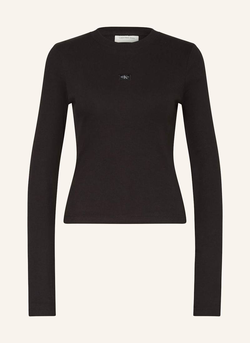 Calvin Klein Jeans Longsleeve schwarz von Calvin Klein Jeans