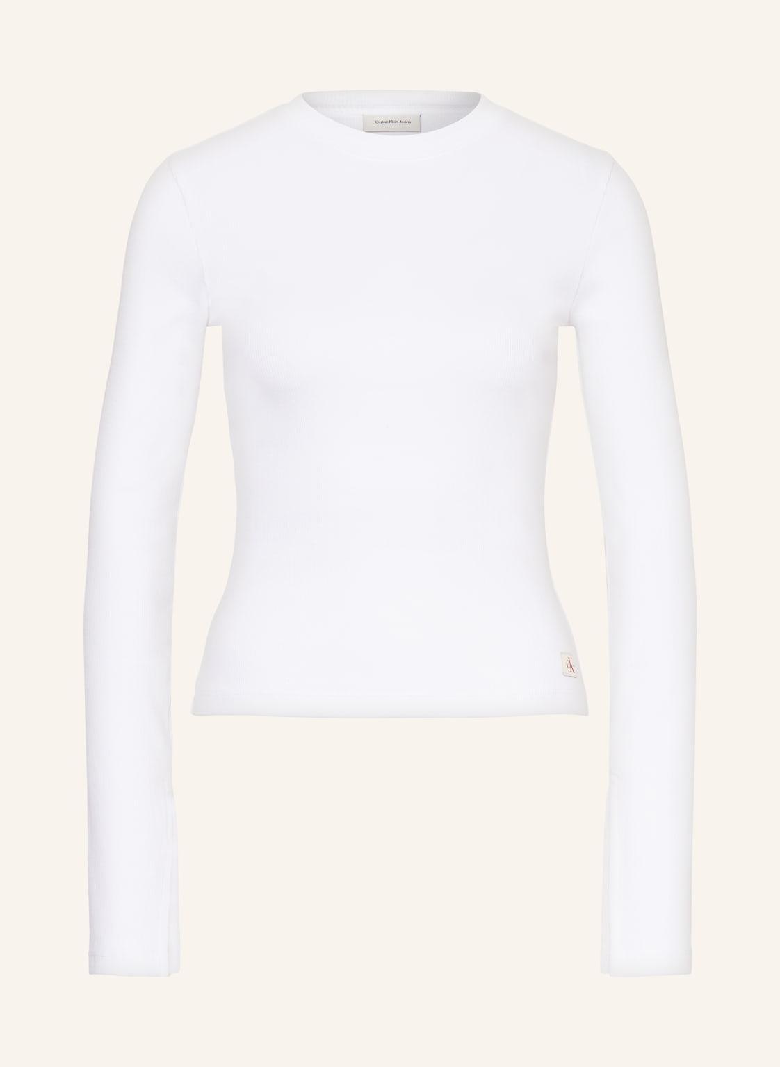 Calvin Klein Jeans Longsleeve weiss von Calvin Klein Jeans