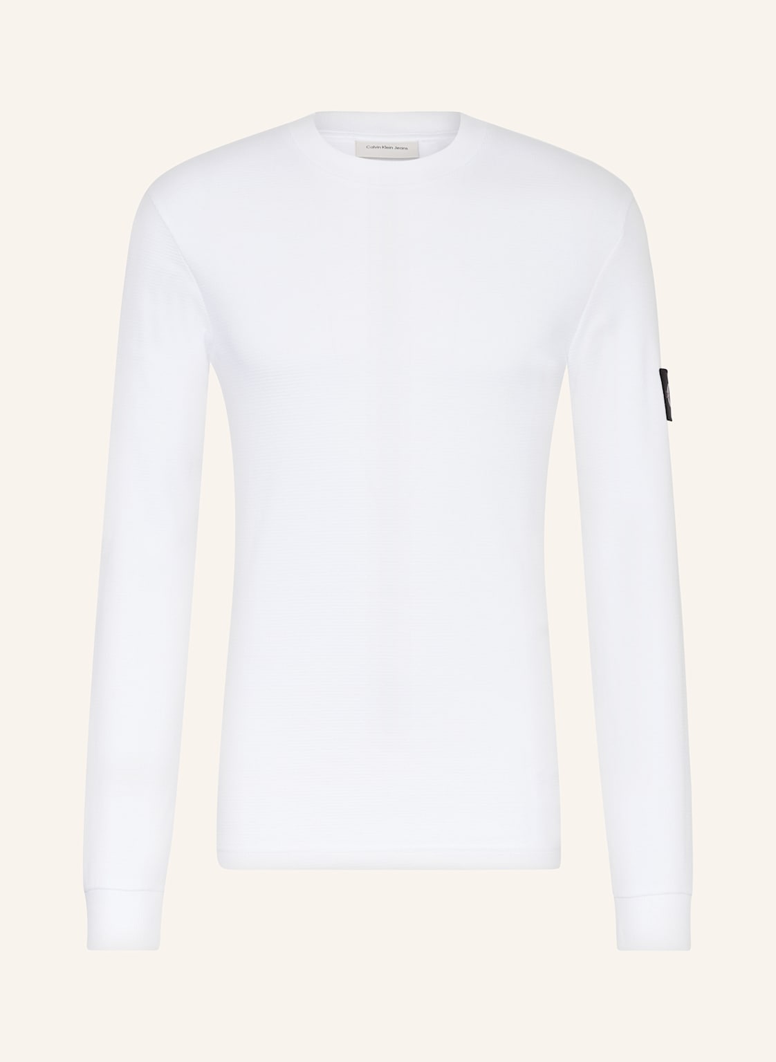 Calvin Klein Jeans Longsleeve weiss von Calvin Klein Jeans