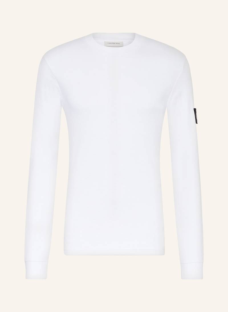 Calvin Klein Jeans Longsleeve weiss von Calvin Klein Jeans