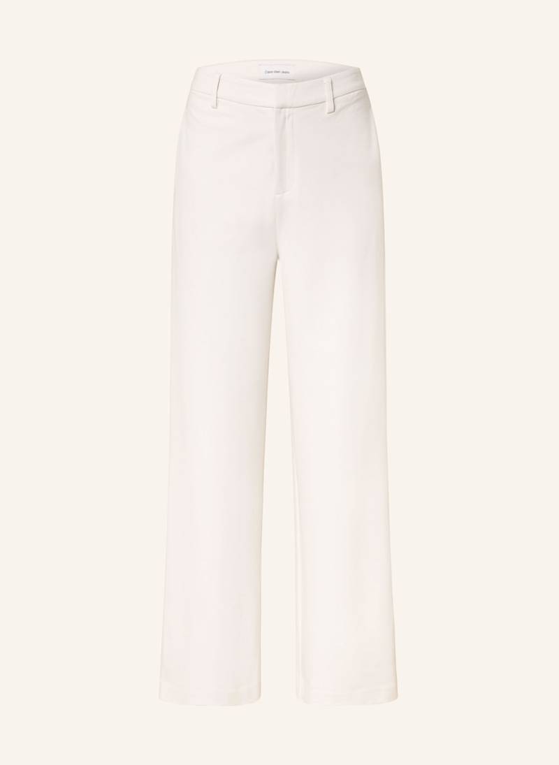 Calvin Klein Jeans Marlenehose weiss von Calvin Klein Jeans