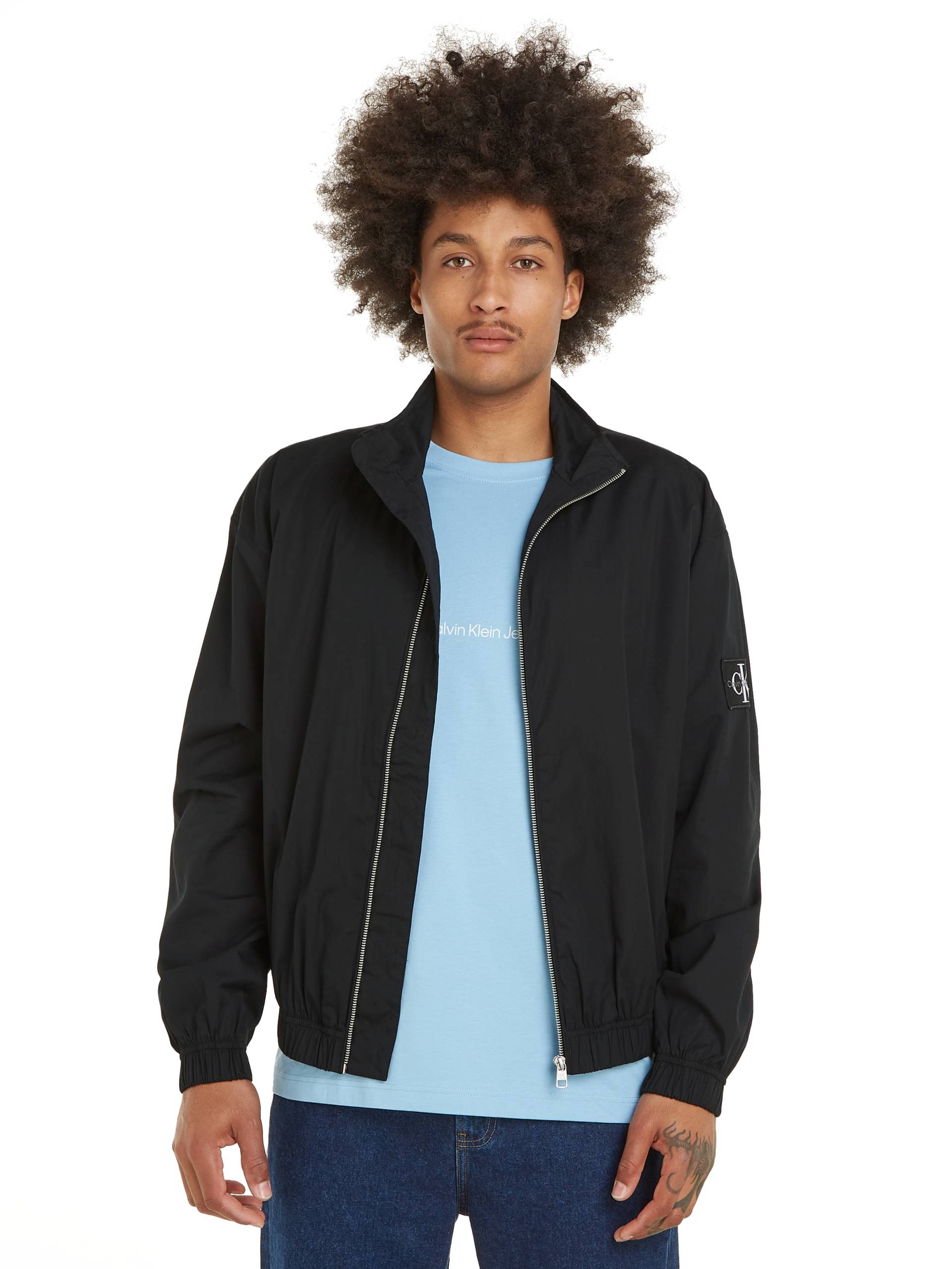 Calvin Klein Jeans Outdoorjacke »CASUAL UTILITY HARRINGTON«, mit Logopatch Calvin Klein Jeans Outdoorjacke »CASUAL UTILITY HARRINGTON«, mit Logopatch von Calvin Klein Jeans