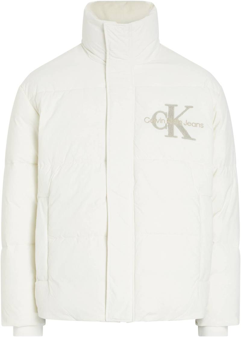 Calvin Klein Jeans Outdoorjacke »CHENILLE PUFFER«, mit Logopatch von Calvin Klein Jeans