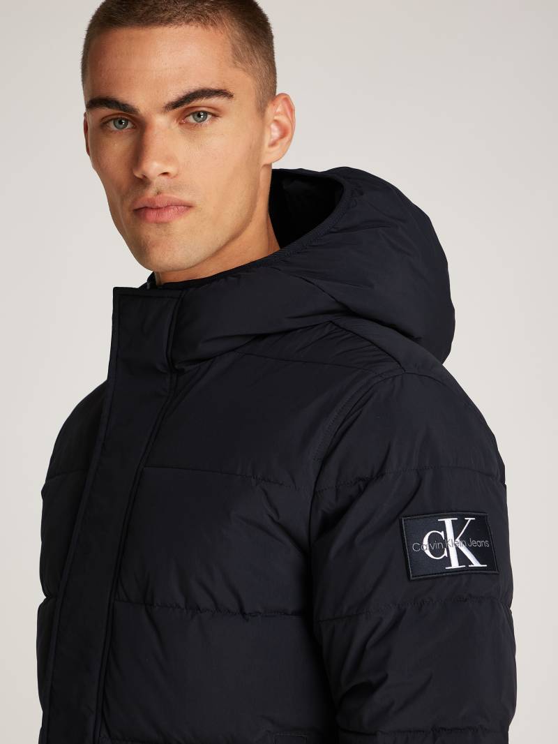 Calvin Klein Jeans Outdoorjacke »ESSENTIAL LW PADDED JACKET«, mit Kapuze, mit Logopatch von Calvin Klein Jeans