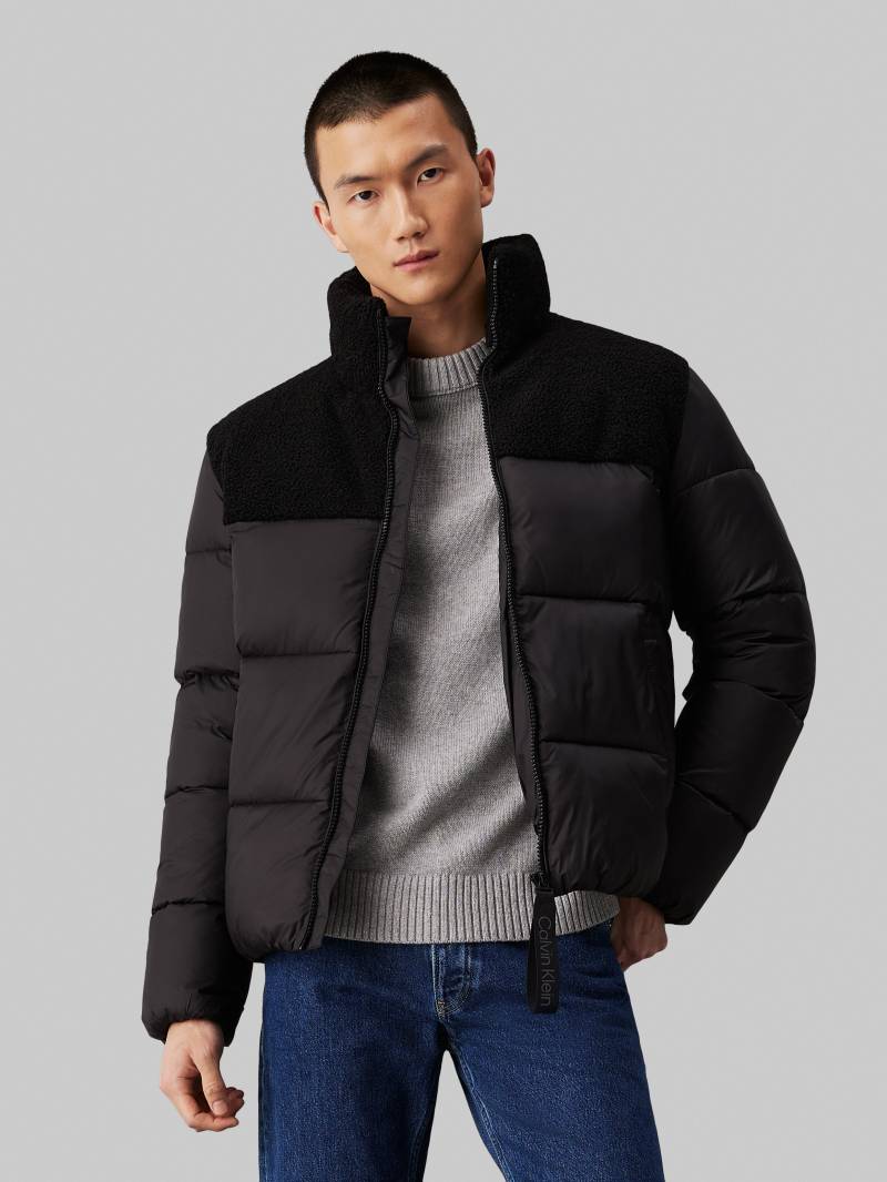 Calvin Klein Jeans Outdoorjacke »SHERPA PUFFER JACKET«, mit Logoschriftzug von Calvin Klein Jeans