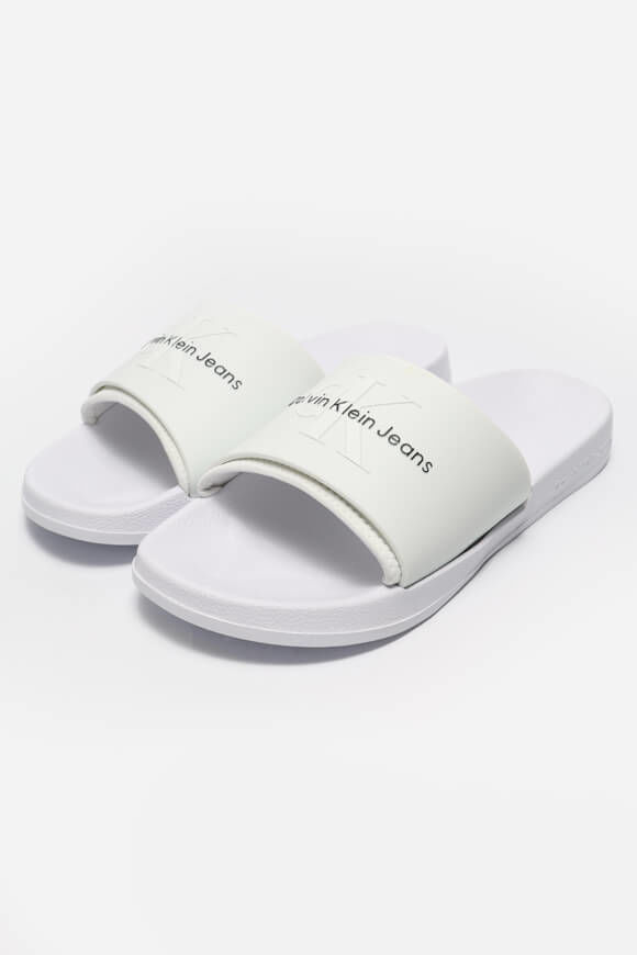 Calvin Klein Jeans Pantoletten | Bright White | Herren | EU45 Calvin Klein Jeans Pantoletten | Bright White | Herren | EU45 von Calvin Klein Jeans