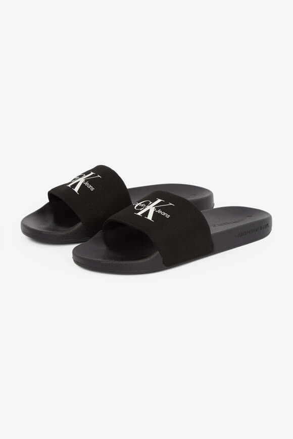 Calvin Klein Jeans Pantoletten | Triple Black | Damen  | EU36 von Calvin Klein Jeans
