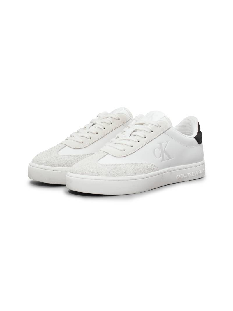 Calvin Klein Jeans Plateausneaker »CLASSIC CUPSOLE LOW MG MIX«, Schnürschuh, Halbschuh, Freizeitschuh mit gepolstertem Schaftrand von Calvin Klein Jeans