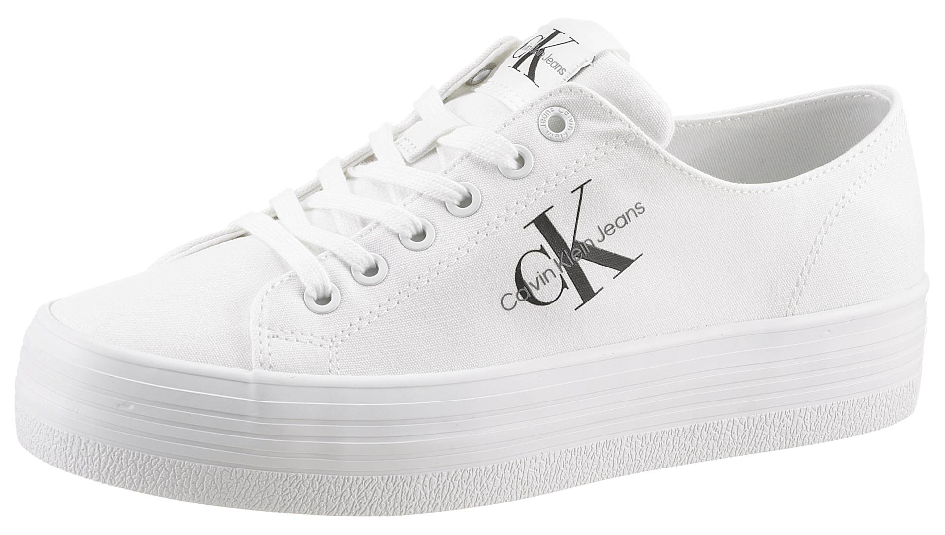 Calvin Klein Jeans Plateausneaker »SHIVARY 16T«, in zeitloser Optik, Freizeitschuh, Halbschuh, Schnürschuh von Calvin Klein Jeans