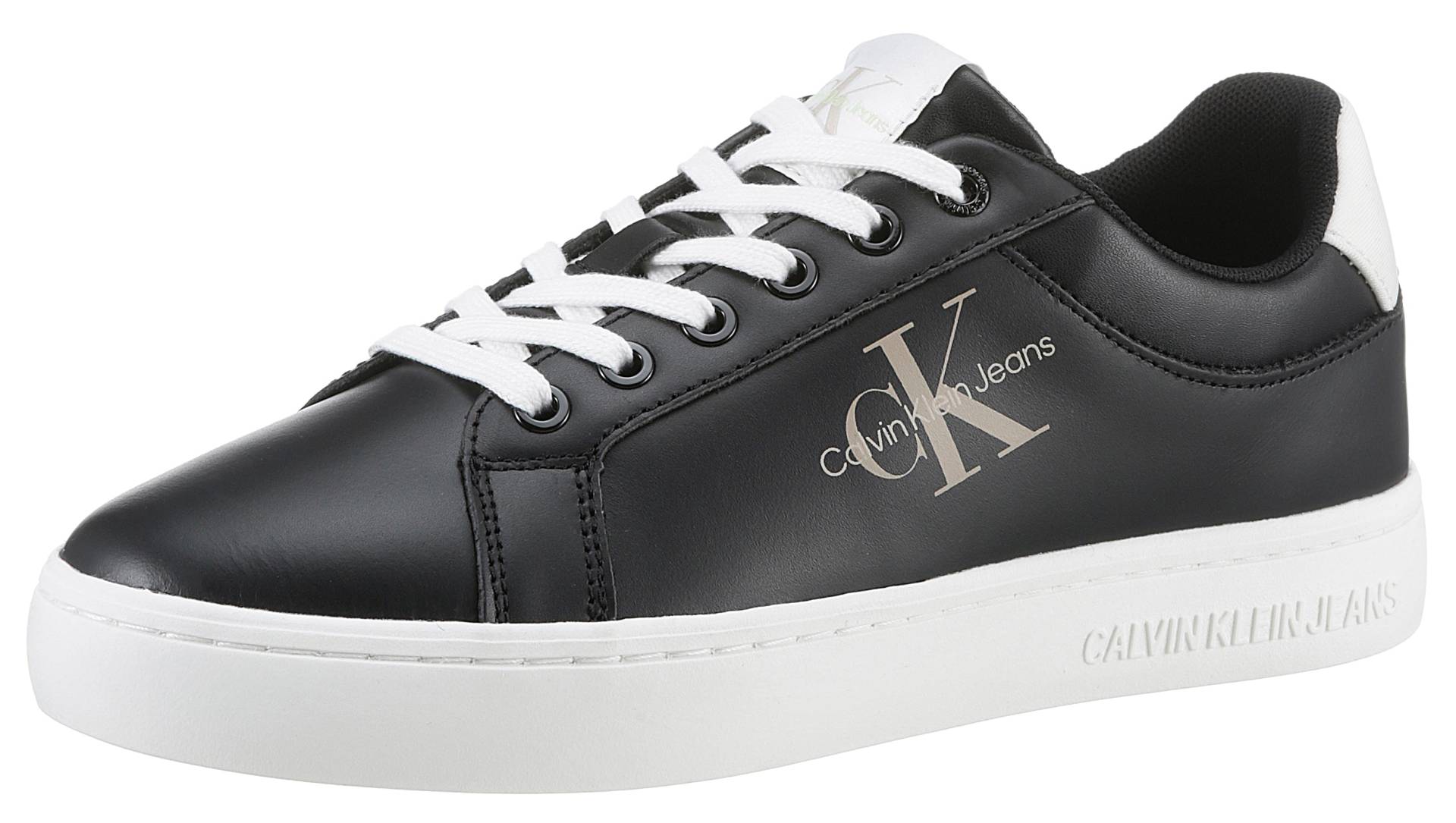 Calvin Klein Jeans Plateausneaker »SOLONA 25LS *I«, mit softer Schaftrandpolsterung, Freizeitschuh, Halbschuh, Schnürschuh von Calvin Klein Jeans