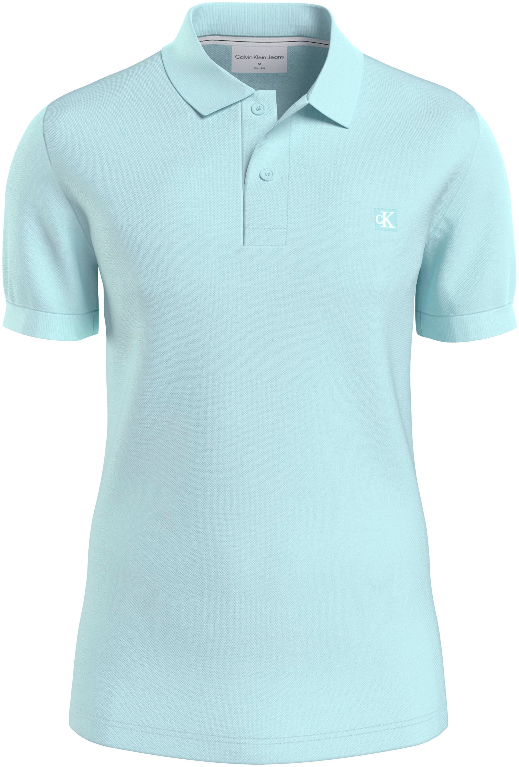 Calvin Klein Jeans Poloshirt »CK EMBRO BADGE SLIM POLO«, mit Logopatch von Calvin Klein Jeans