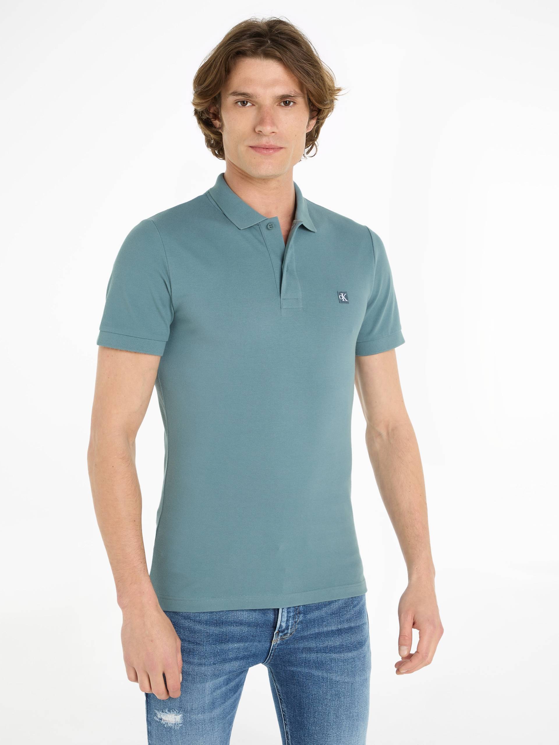 Calvin Klein Jeans Poloshirt »CK EMBRO BADGE SLIM POLO«, mit Logopatch von Calvin Klein Jeans