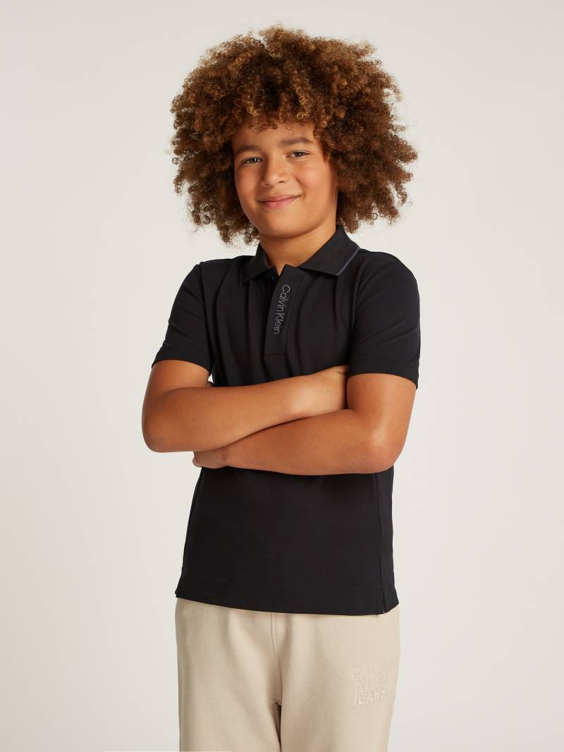 Calvin Klein Jeans Poloshirt »EMBRO. CK LOGO PIQUE POLO«, für Kinder bis 16 Jahre mit Logoprägung von Calvin Klein Jeans