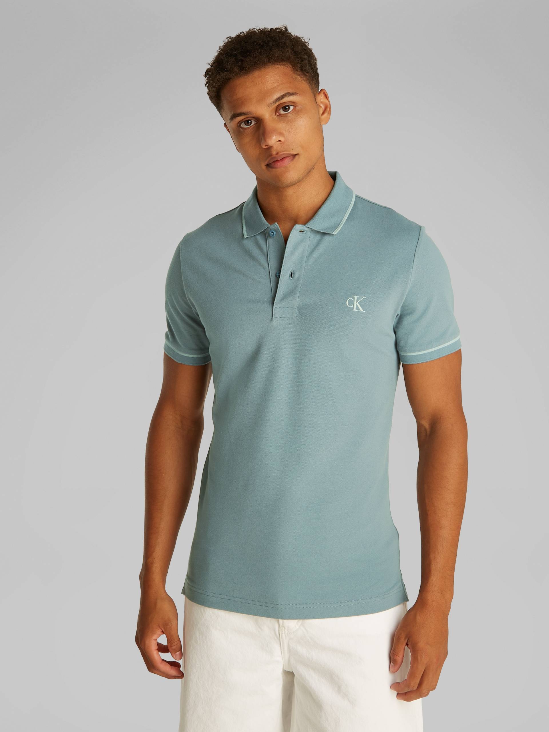 Calvin Klein Jeans Poloshirt »TIPPING SLIM POLO« von Calvin Klein Jeans