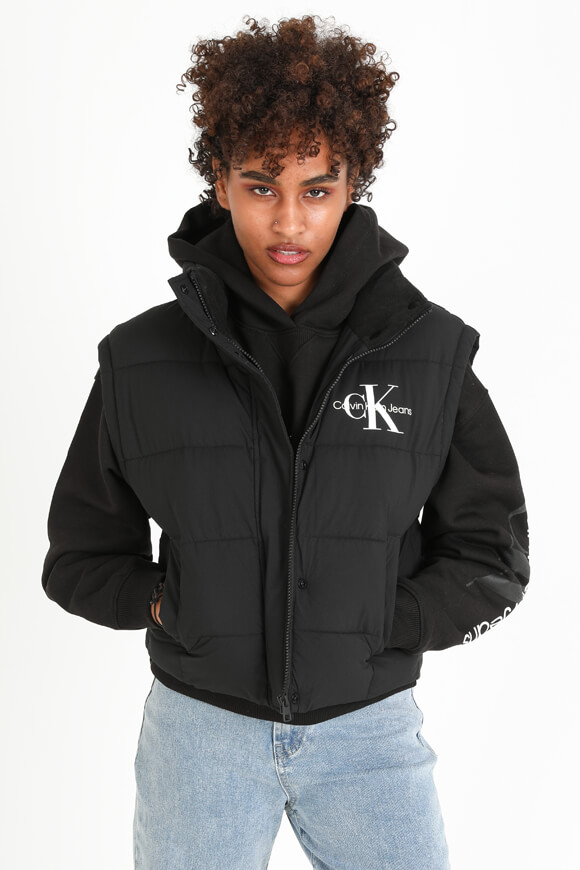 Calvin Klein Jeans Puffer Gilet | Black | Damen  | S von Calvin Klein Jeans