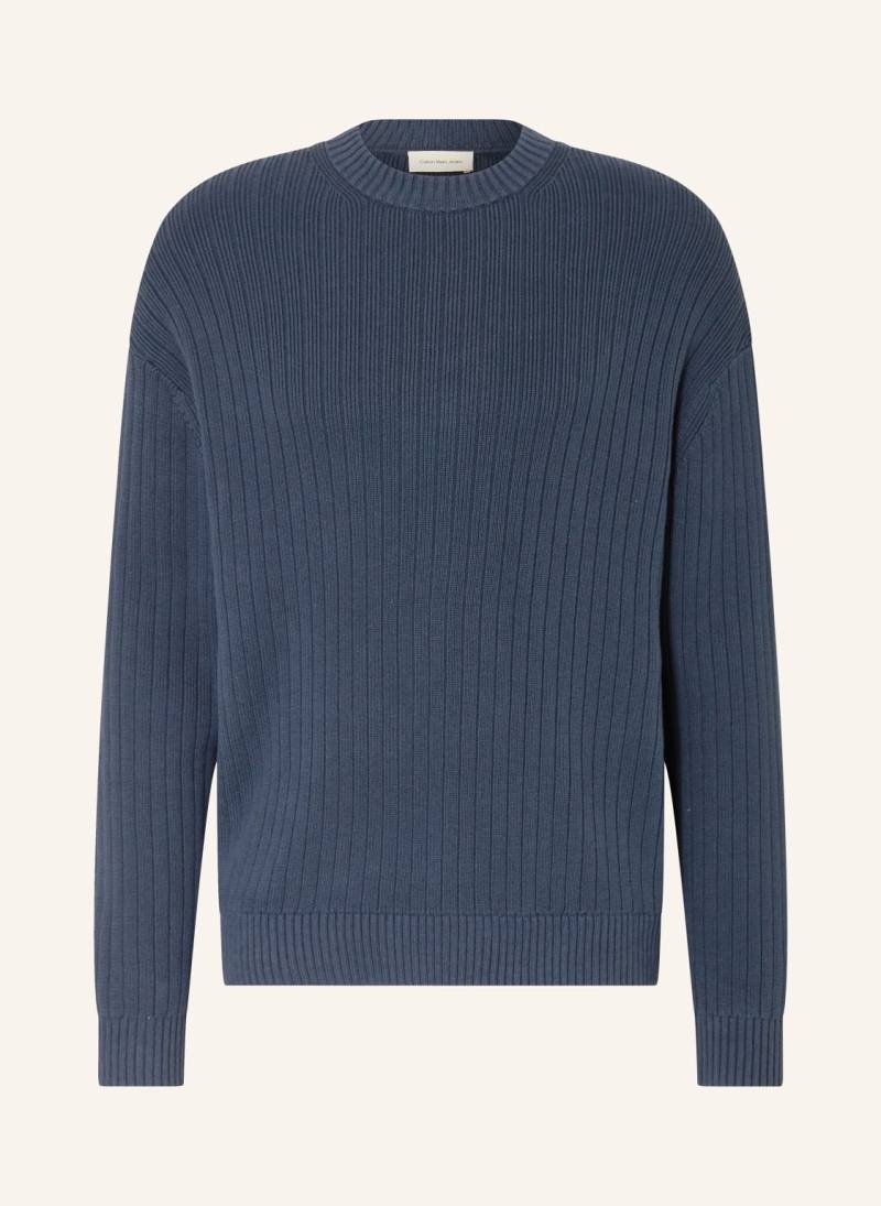 Calvin Klein Jeans Pullover blau von Calvin Klein Jeans